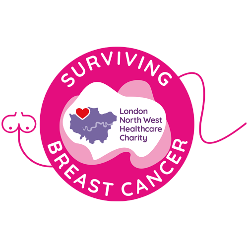 A logo for surviving breast cancer appeal